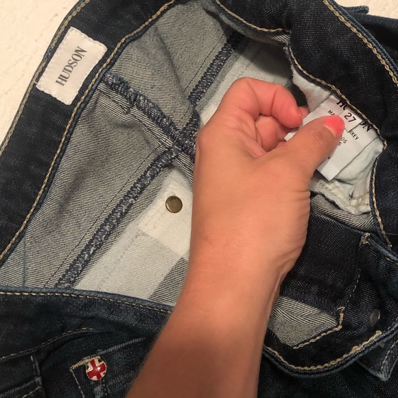Hudson size 27 straight leg jeans - Picture 2 of 4